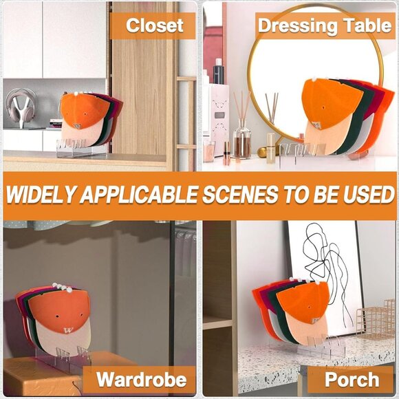 New Hat Organizer for Baseball Caps Display and Organizer - 2 Pack - Picture 6 of 8